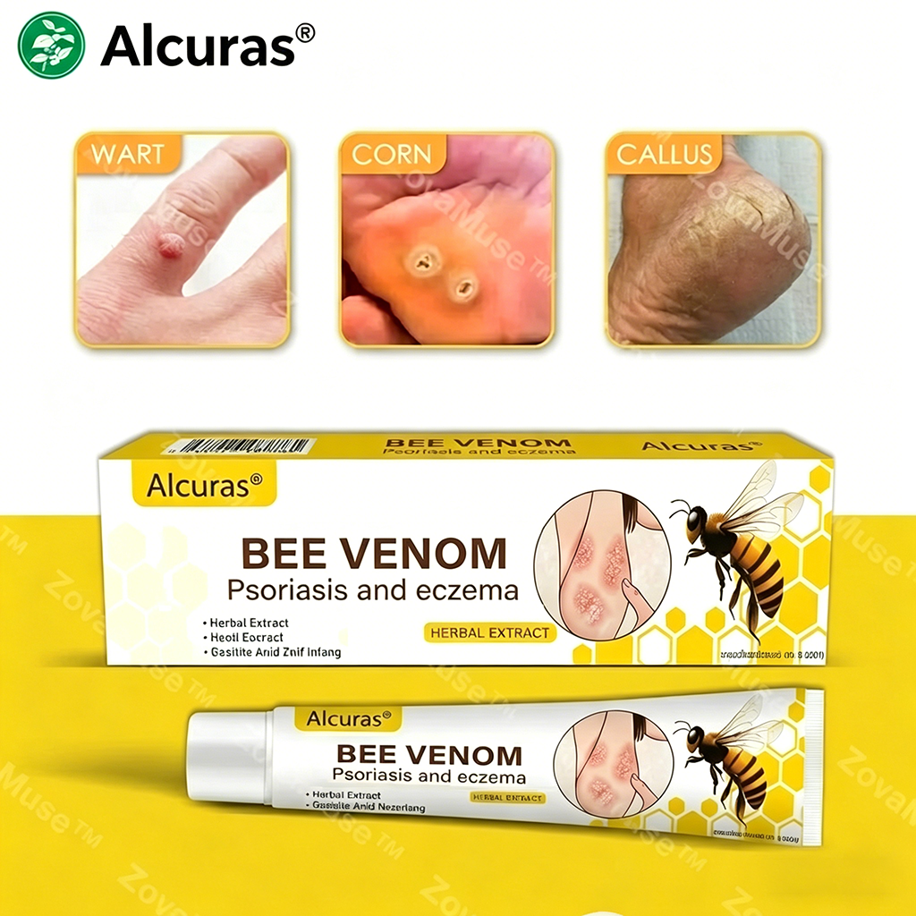 Alcuras® Bee Venom Corn & Callus Remover Cream